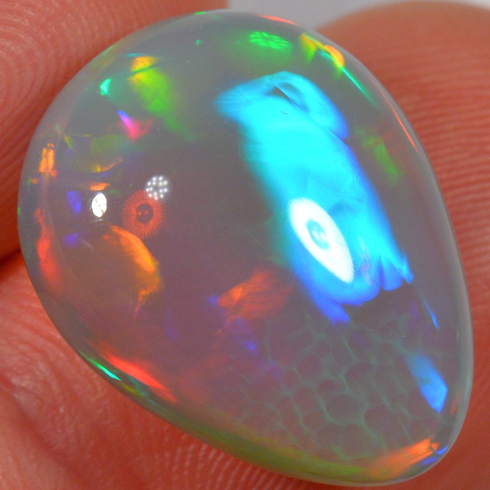12.2 Carat Ethiopian Welo Opal — natural untreated Ethiopian Welo opal