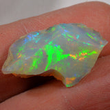 12.8 Carat Rough Ethiopian Welo Opal — natural untreated rough Ethiopian Welo opal