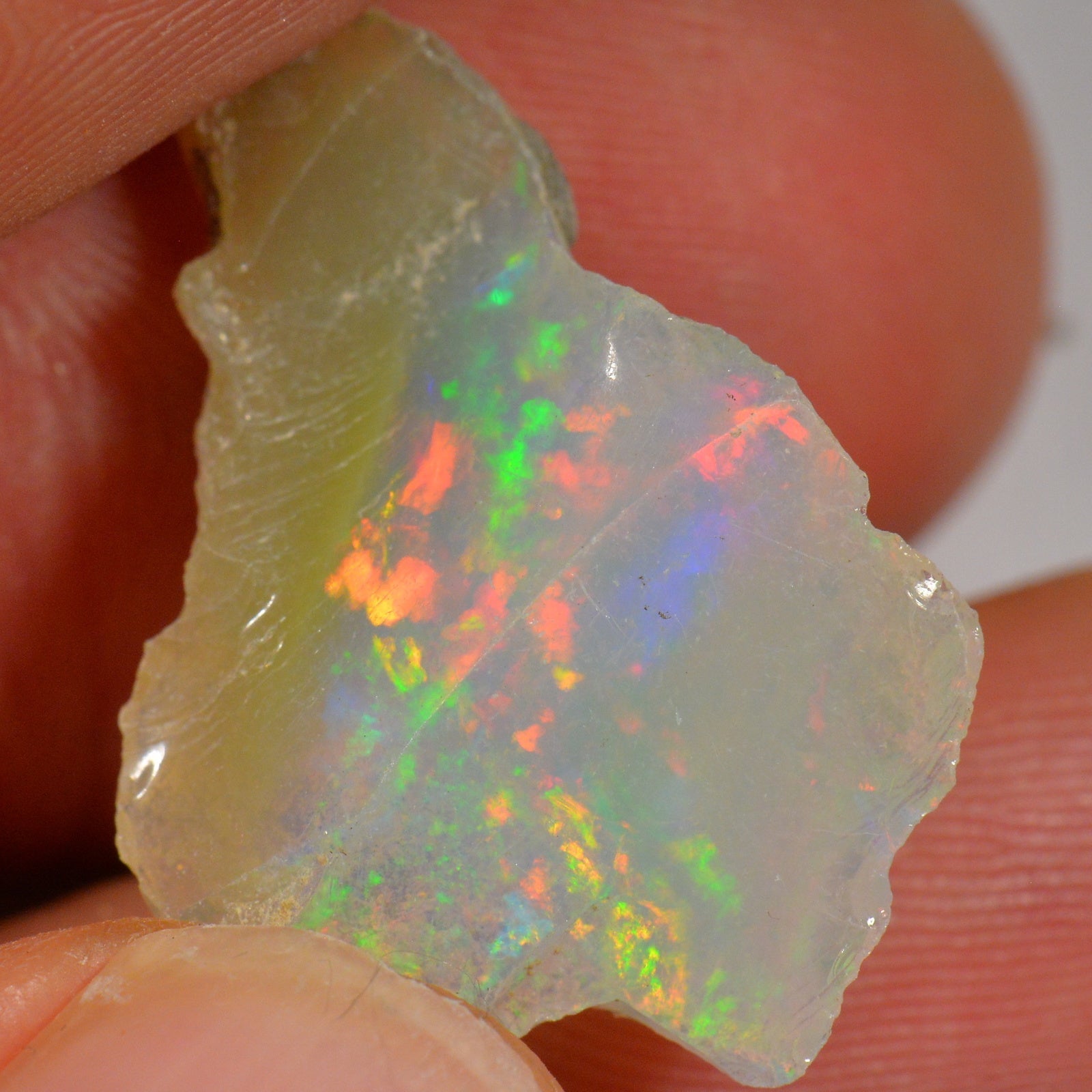12.9 Carat - Rough Ethiopian Welo Opal — natural untreated rough Ethiopian Welo opal