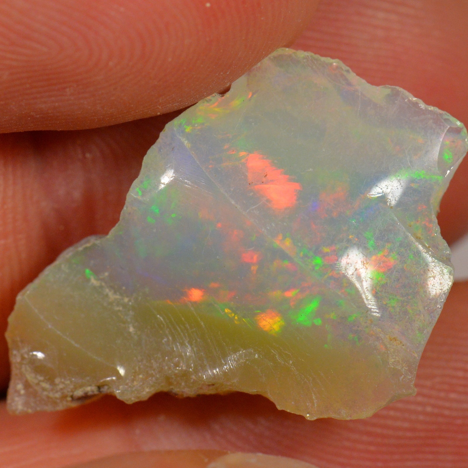 12.9 Carat - Rough Ethiopian Welo Opal — natural untreated rough Ethiopian Welo opal