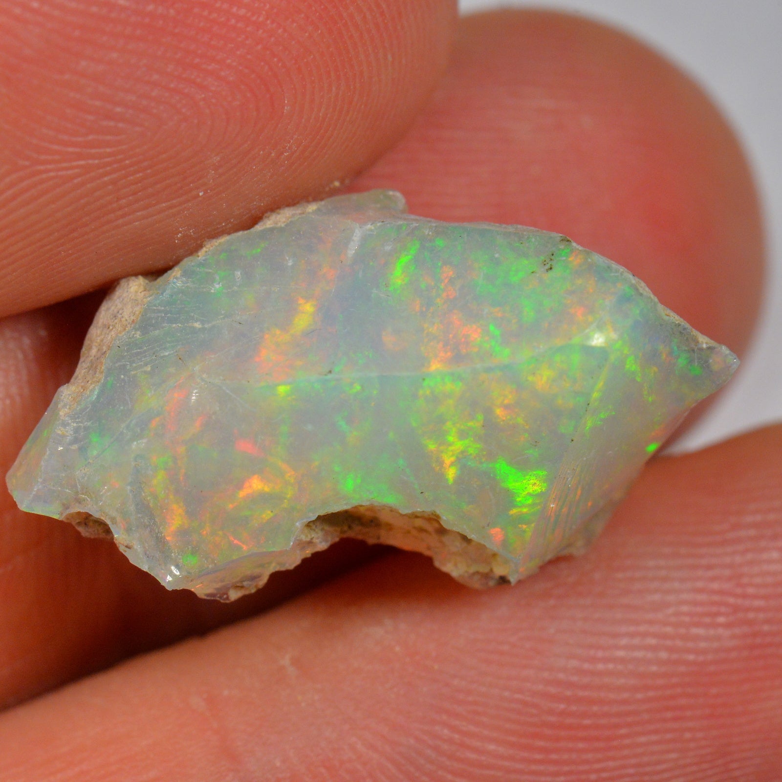 13.3 Carat - Rough Ethiopian Welo Opal — natural untreated rough Ethiopian Welo opal