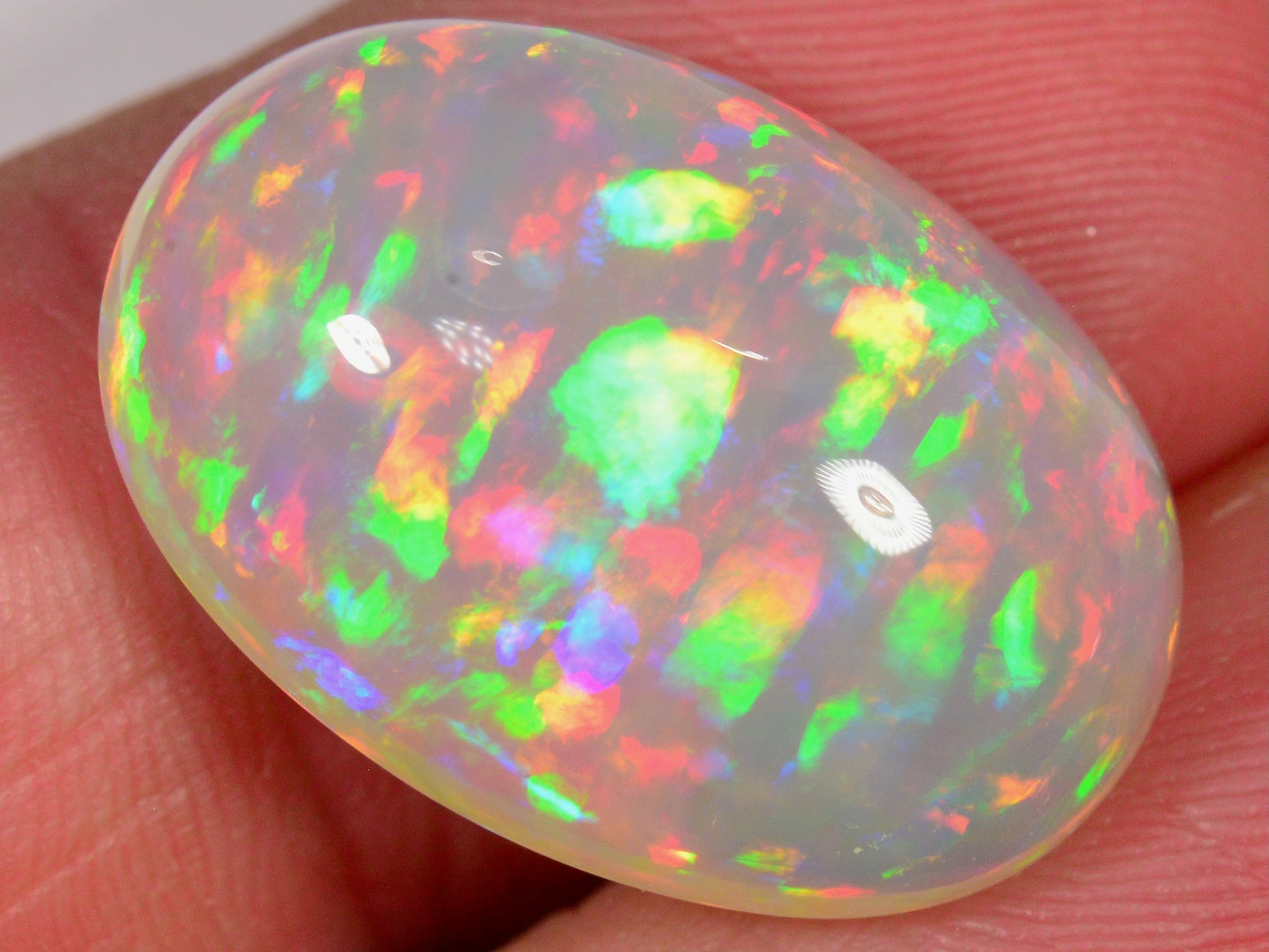 13.4 Karat - Äthiopischer Welo Opal mit wunderbaren Regenbögen - DeinOpal