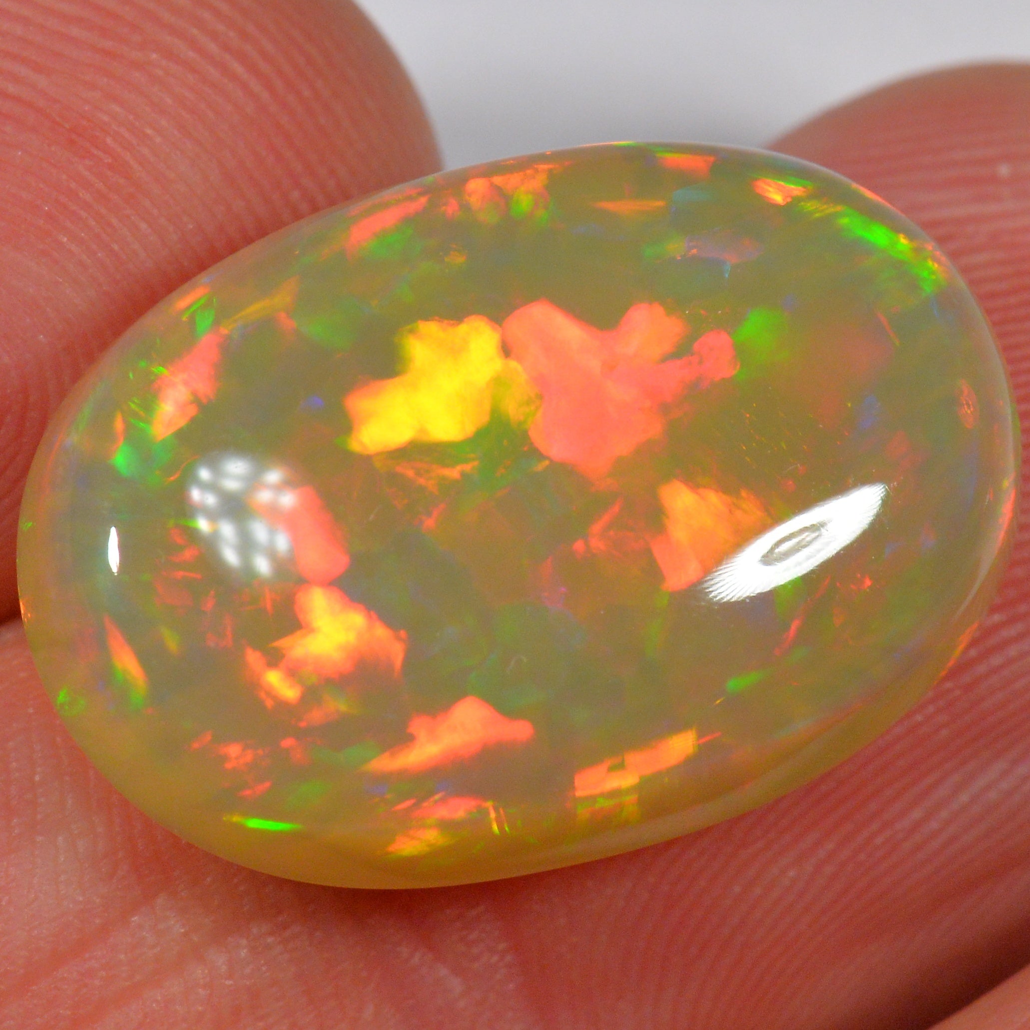 13.5 Karat - Bräunlicher Äthiopischer Welo Opal - DeinOpal