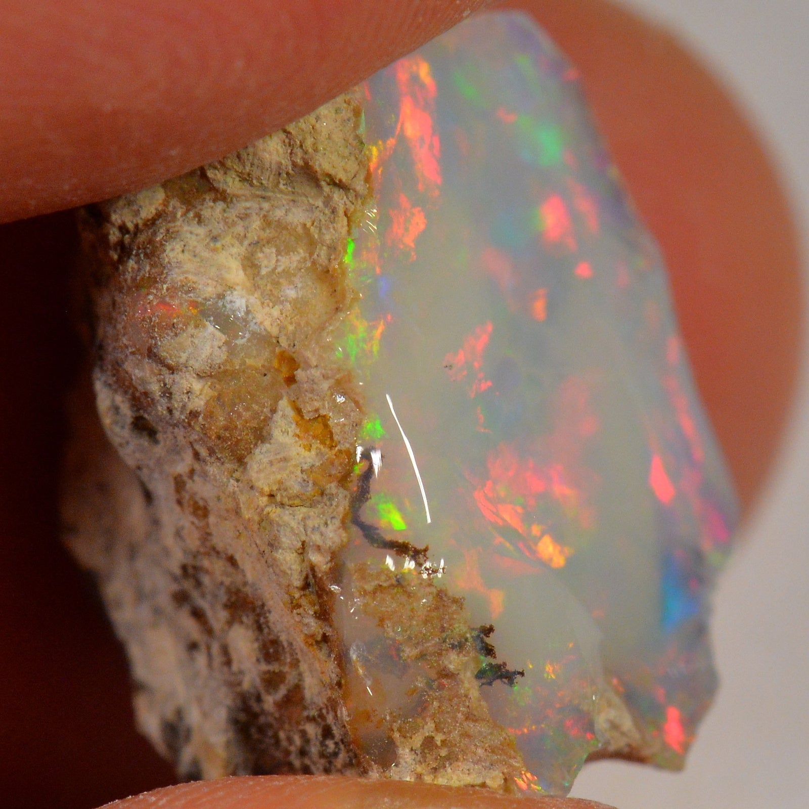 13.5 Karat - Roher Äthiopischer Welo Opal - DeinOpal
