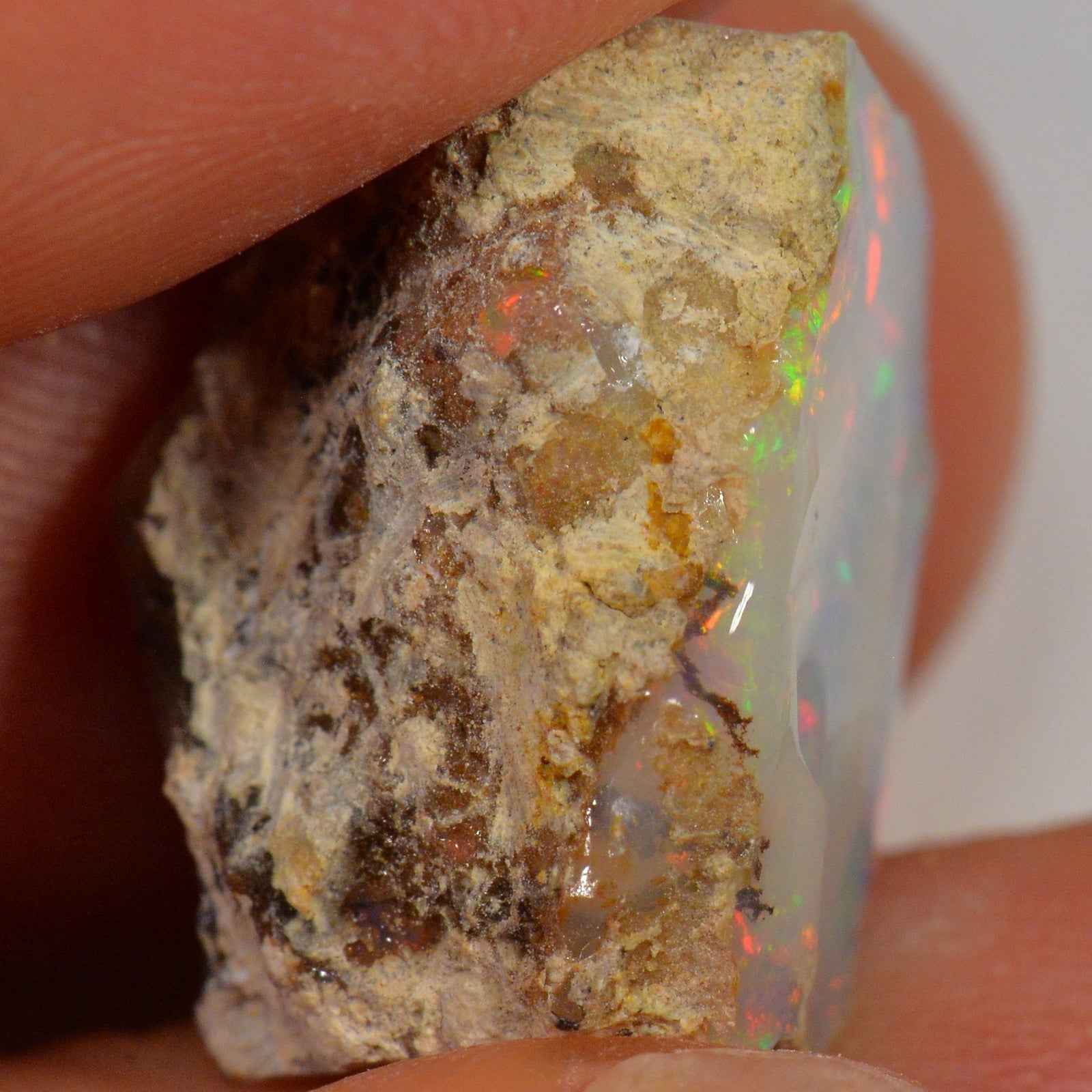 13.5 Karat - Roher Äthiopischer Welo Opal - DeinOpal
