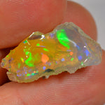 13.5 Carat - Rough Ethiopian Welo Opal — natural untreated rough Ethiopian Welo opal