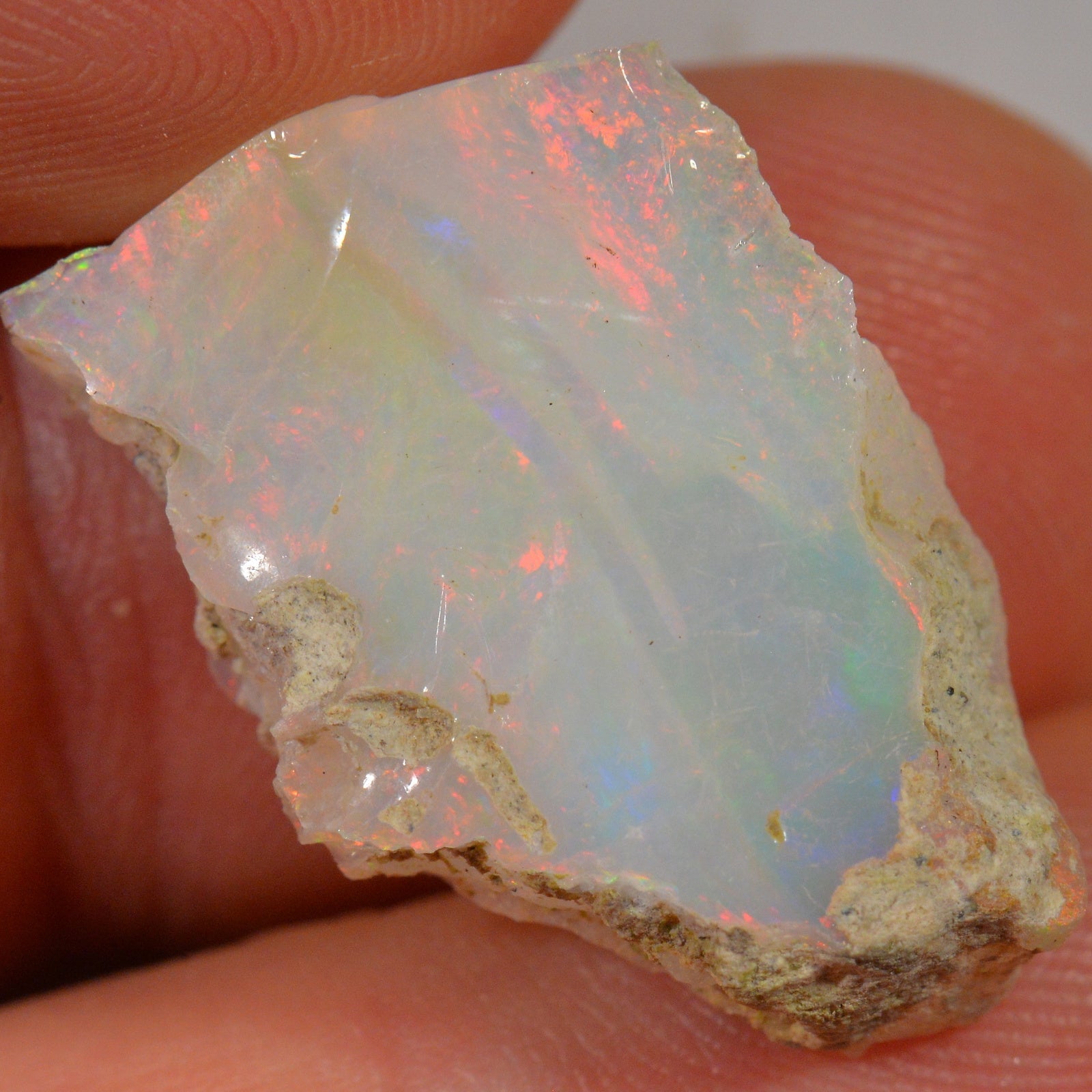 13.5 Carat - Rough Ethiopian Welo Opal — natural untreated rough Ethiopian Welo opal
