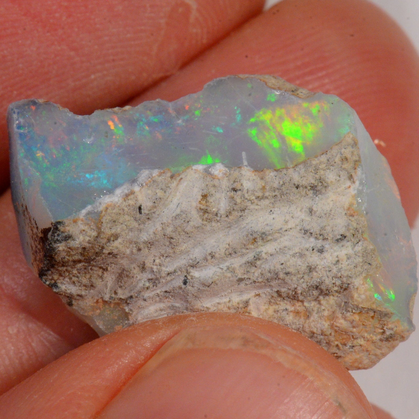 13.8 Karat - Roher Äthiopischer Welo Opal - DeinOpal