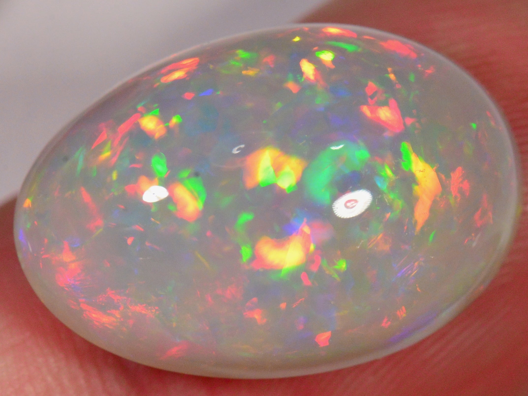 14.4 Karat - Sehr schöner Äthiopischer Welo Opal mit Chaff - Pattern - DeinOpal