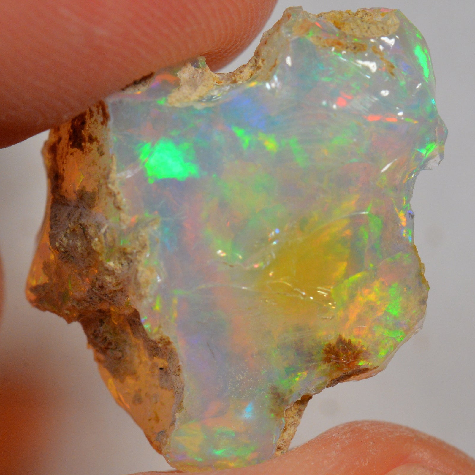 15 Karat - Roher Äthiopischer Welo Opal - DeinOpal