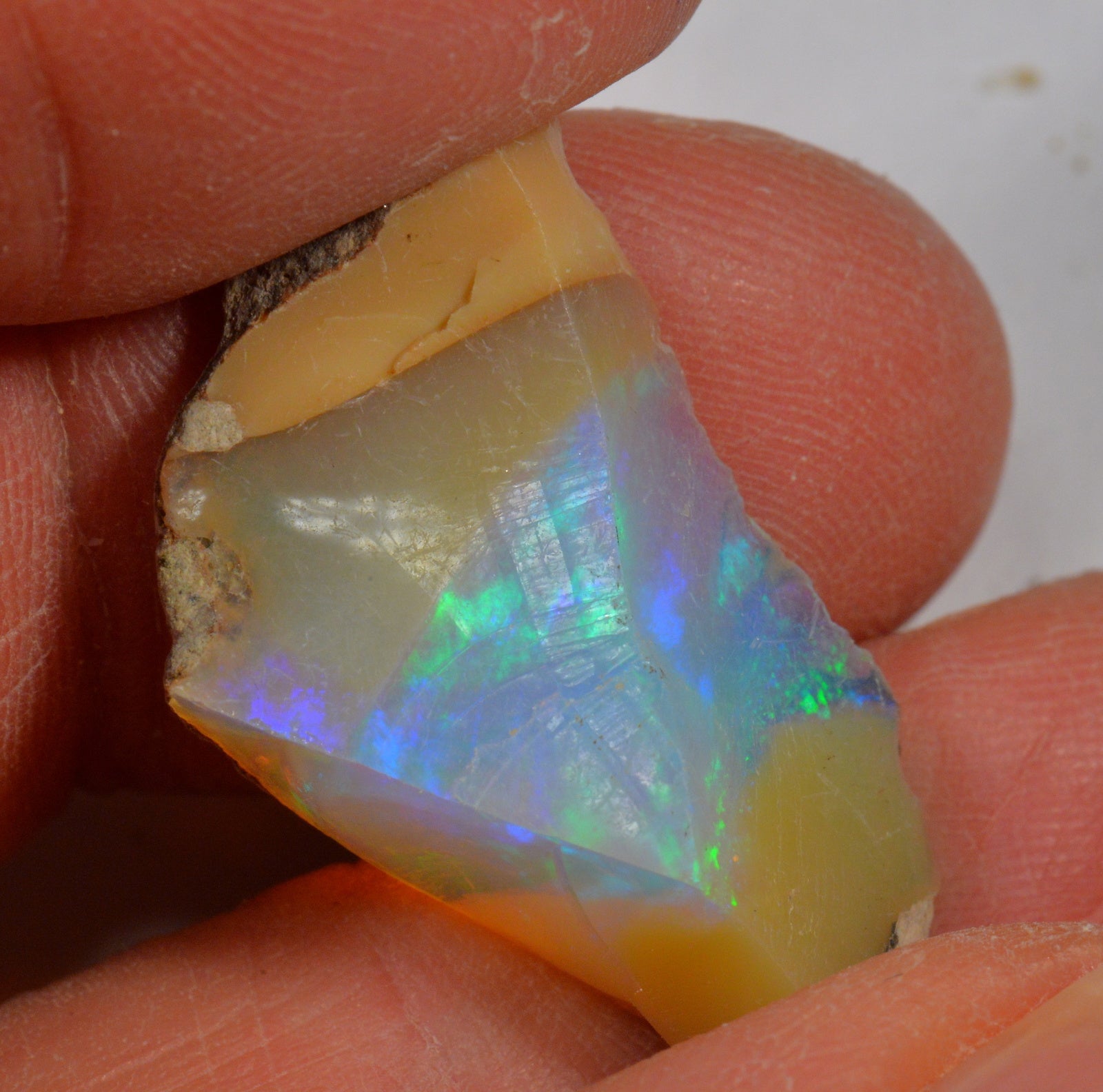 15.4 Karat - Roher Äthiopischer Welo Opal - DeinOpal