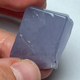 16 Gramm - Roher blauer Chalzedon aus Äthiopien - DeinOpal