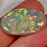 16.2 Karat - Intensiver Äthiopischer Welo Opal mit Matrixgestein - DeinOpal