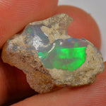 17.1 Carat Rough Ethiopian Welo Opal — natural untreated rough Ethiopian Welo opal