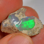 17.1 Carat Rough Ethiopian Welo Opal — natural untreated rough Ethiopian Welo opal