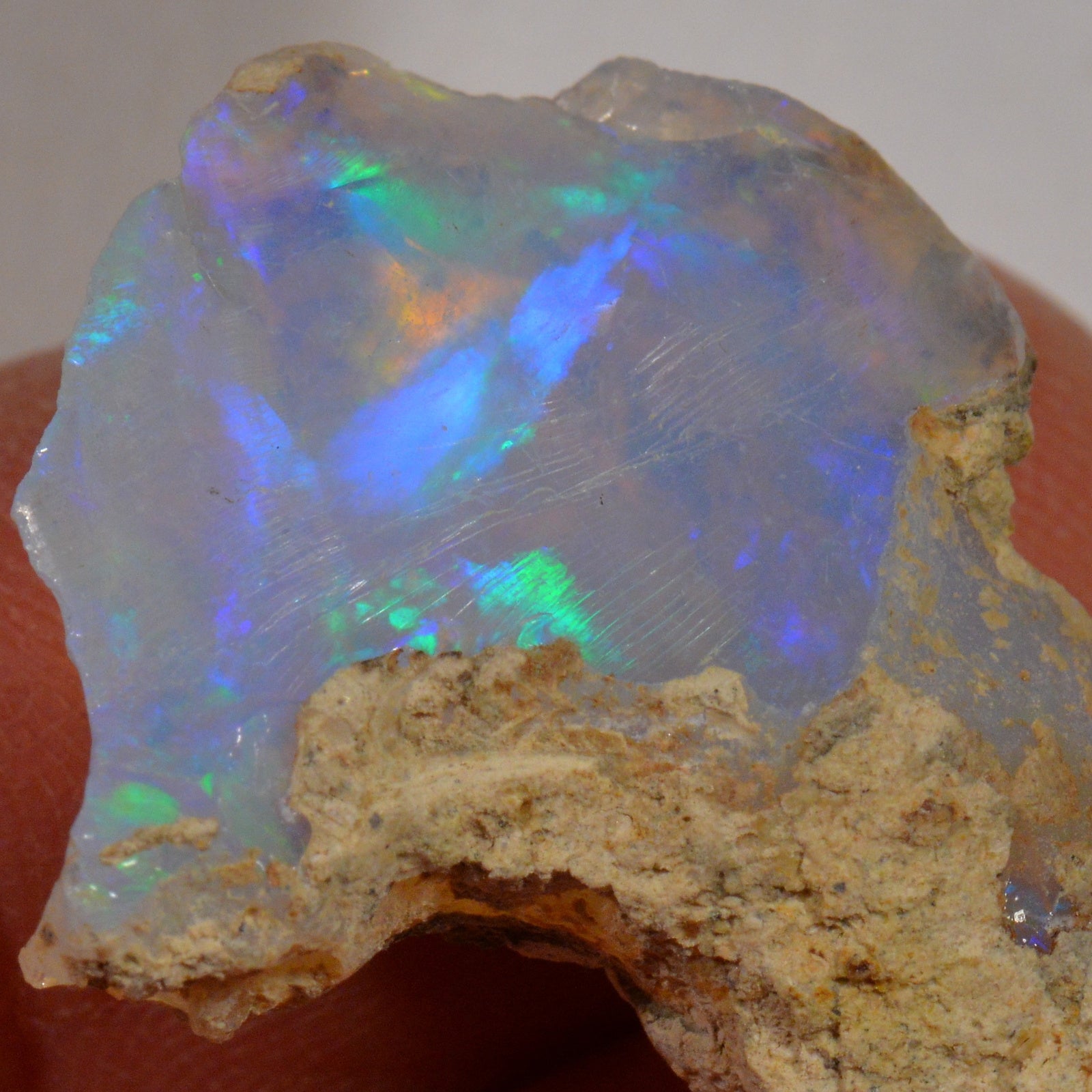 17.1 Karat - Roher Äthiopischer Welo Opal - DeinOpal