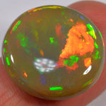 17.3 Karat - Farbenprächtiger Brauner Welo Opal mit 3d Flagstone Muster - DeinOpal