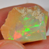 17.3 Carat - Rough Ethiopian Welo Opal — natural untreated rough Ethiopian Welo opal