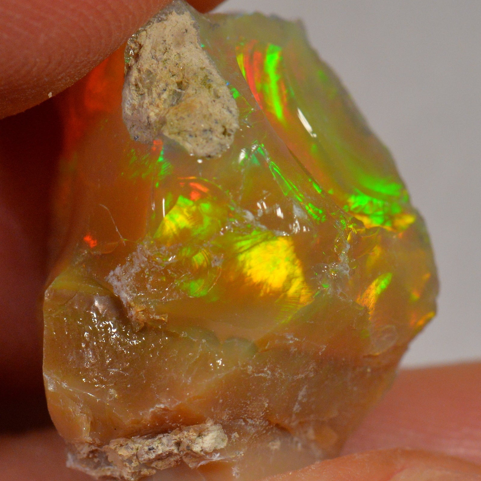 17.8 Karat - Roher Äthiopischer Welo Opal - DeinOpal
