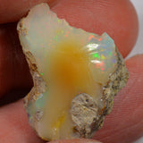 18.1 Carat Rough Ethiopian Welo Opal — natural untreated rough Ethiopian Welo opal