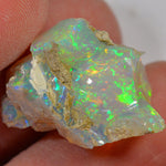18.3 Carat Rough Ethiopian Welo Opal — natural untreated rough Ethiopian Welo opal