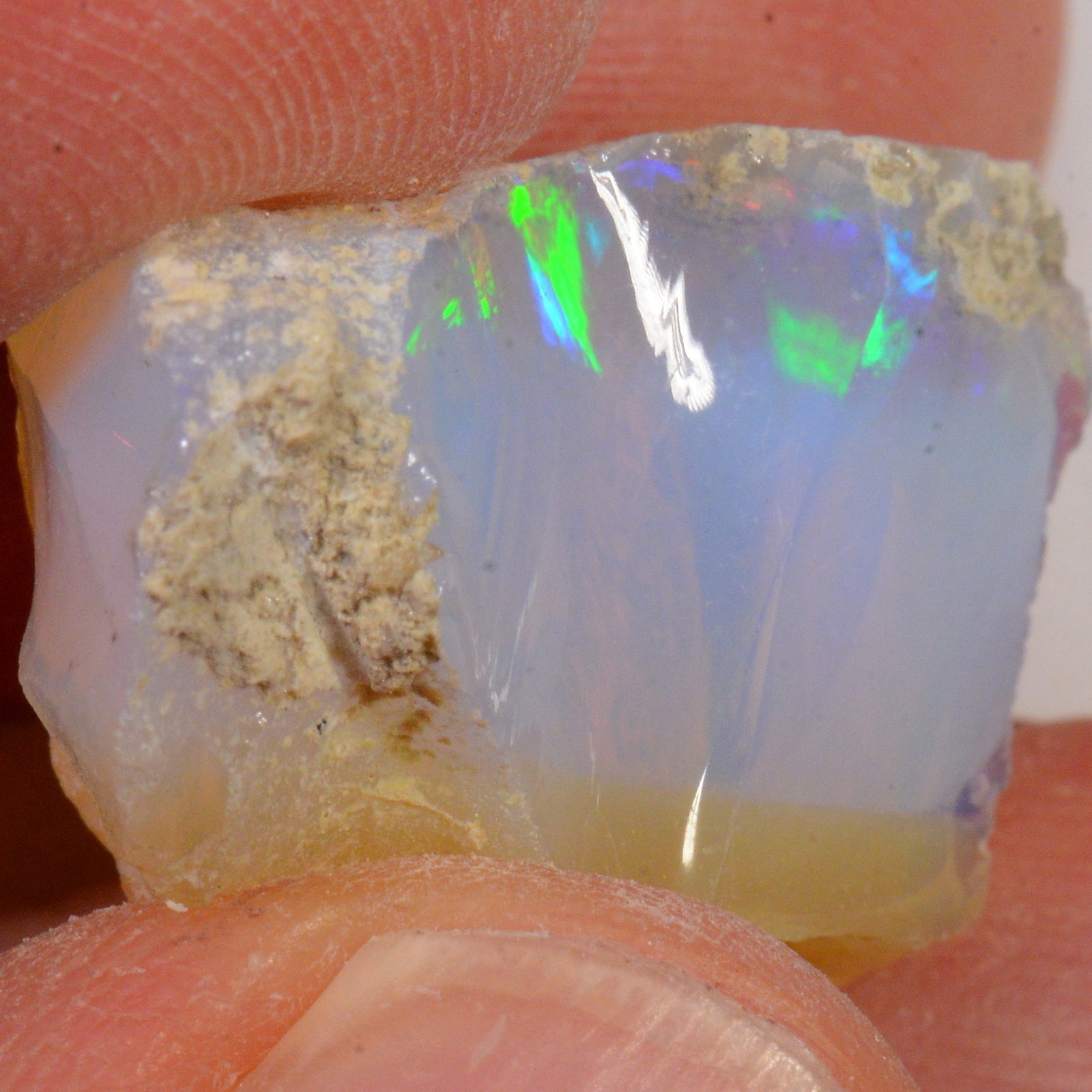 18.5 Carat - Rough Ethiopian Welo Opal — natural untreated rough Ethiopian Welo opal