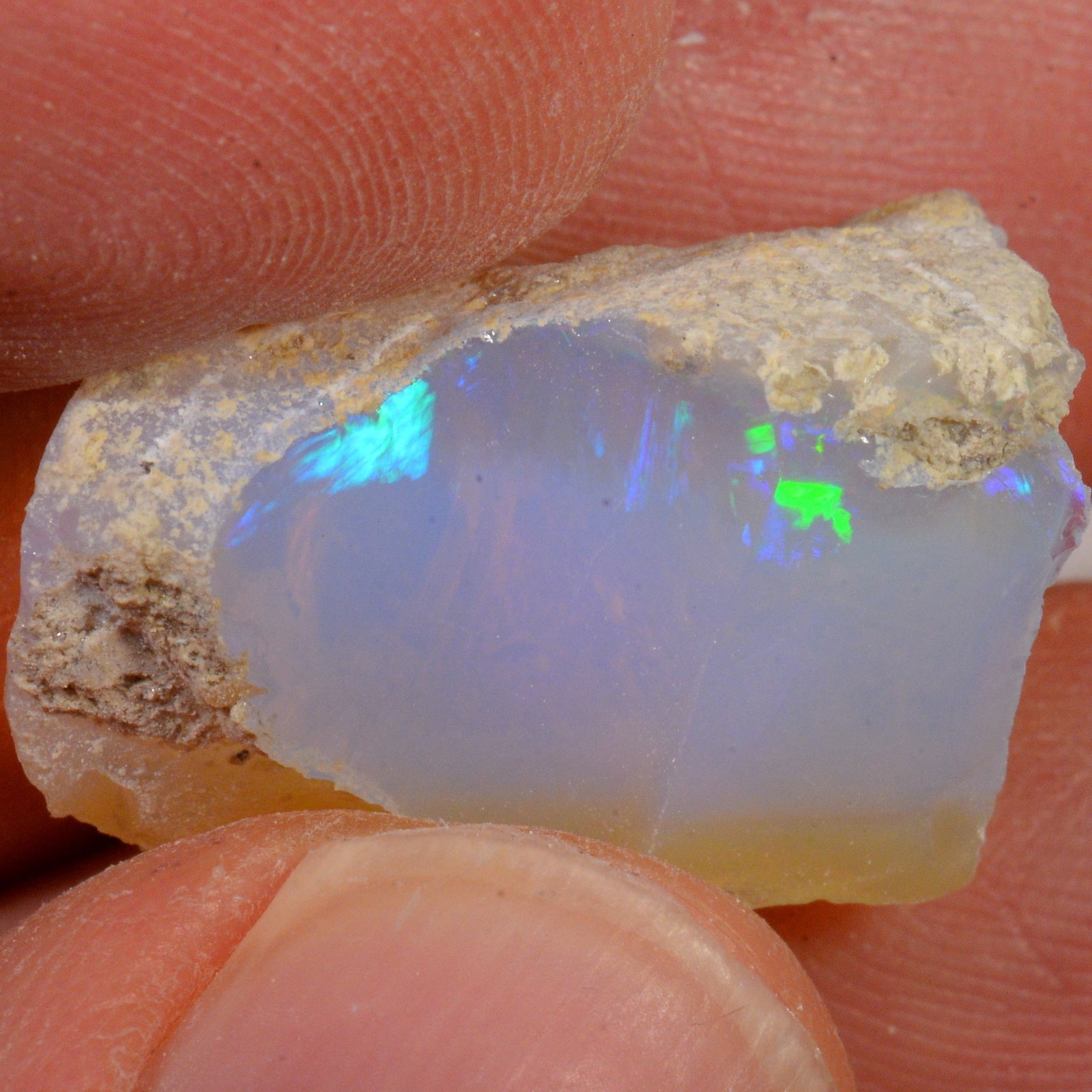 18.5 Carat - Rough Ethiopian Welo Opal — natural untreated rough Ethiopian Welo opal