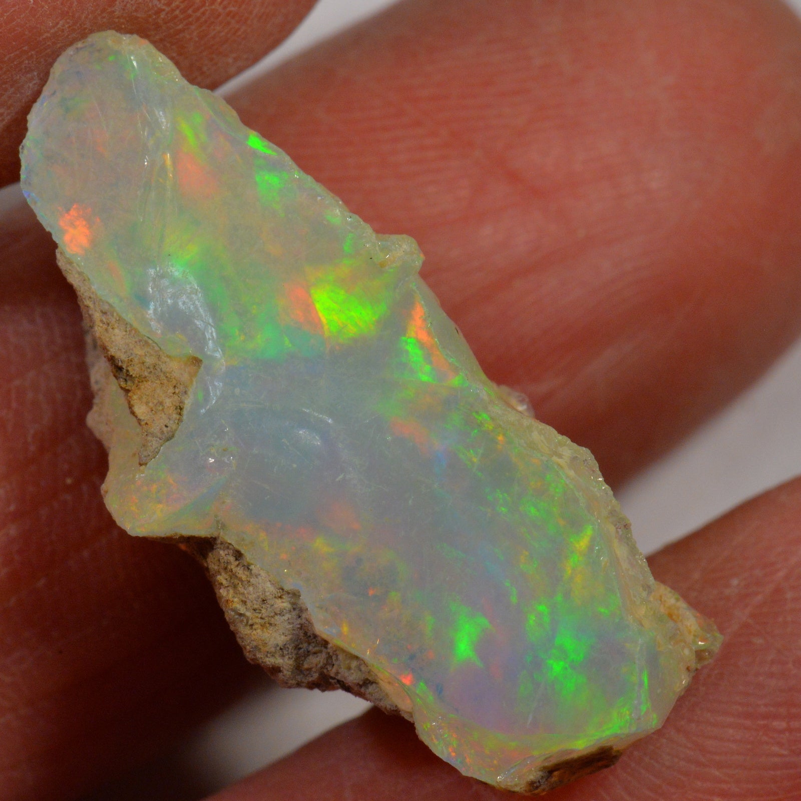 18.6 Karat - Roher Äthiopischer Welo Opal - DeinOpal