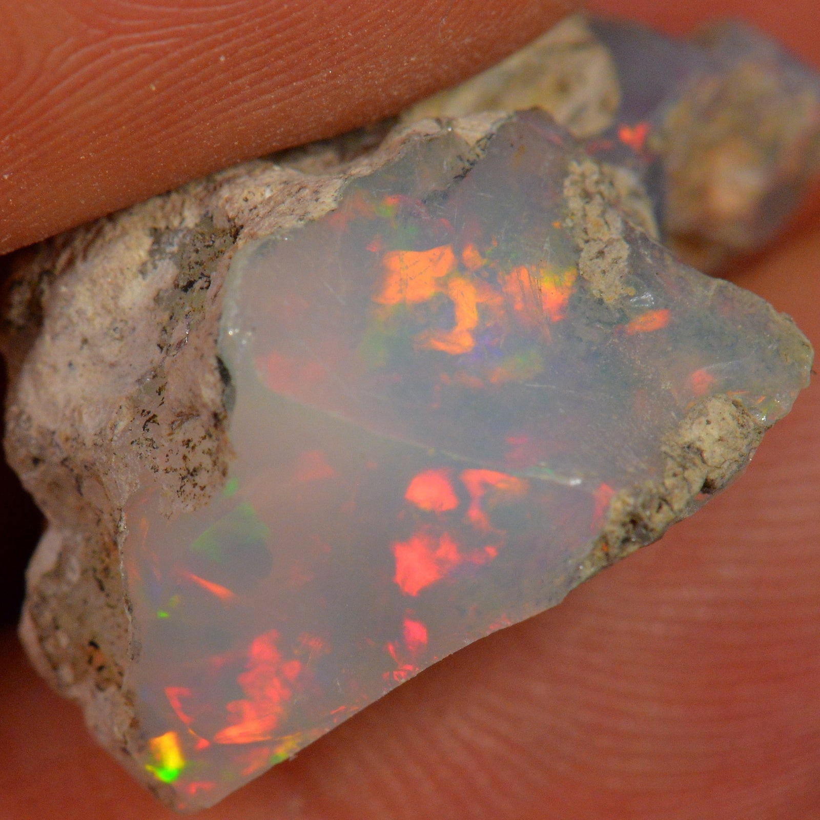 19.3 Carat - Rough Ethiopian Welo Opal — natural untreated rough Ethiopian Welo opal
