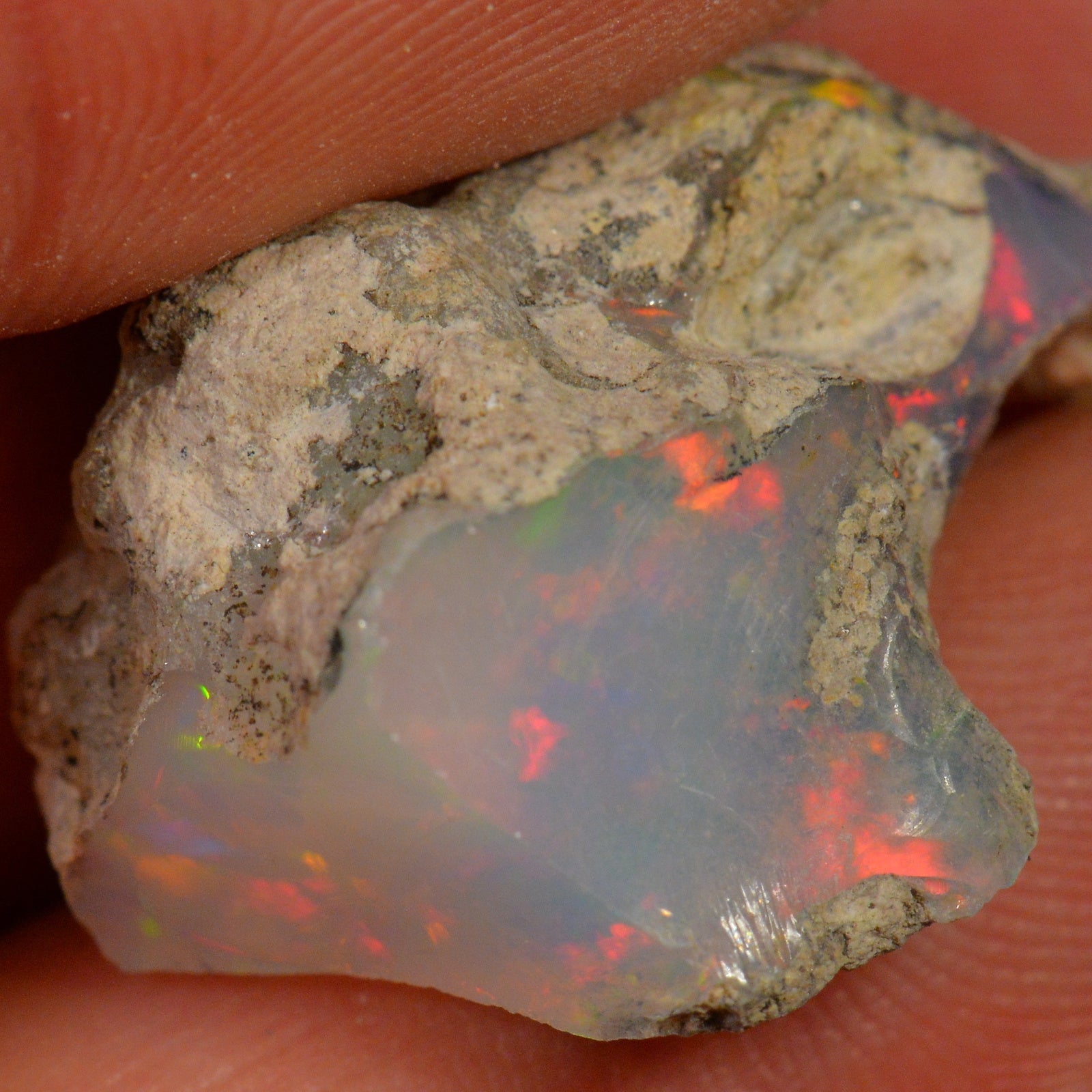 19.3 Carat - Rough Ethiopian Welo Opal — natural untreated rough Ethiopian Welo opal