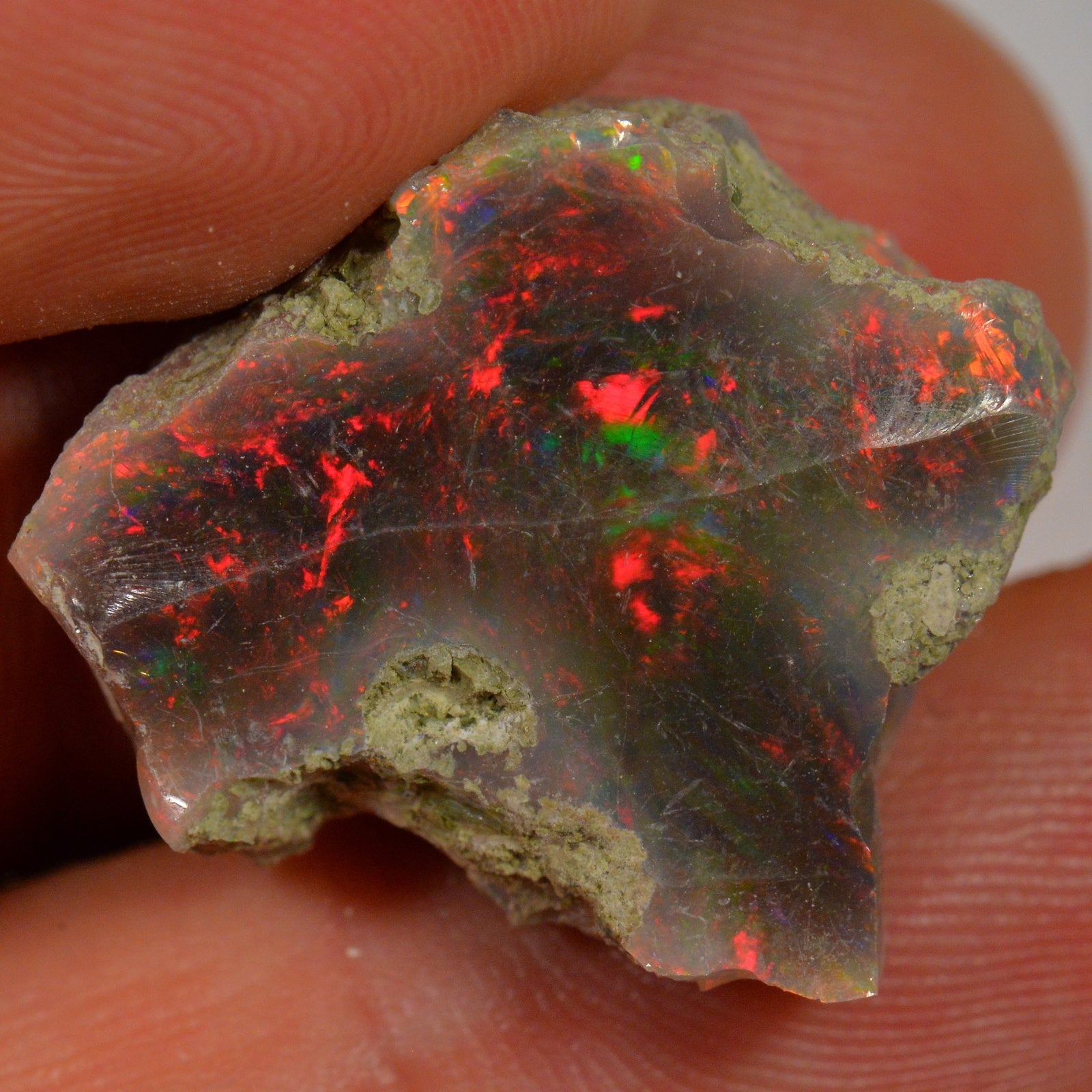 19.4 Carat - Rough Ethiopian Welo Opal — natural untreated rough Ethiopian Welo opal