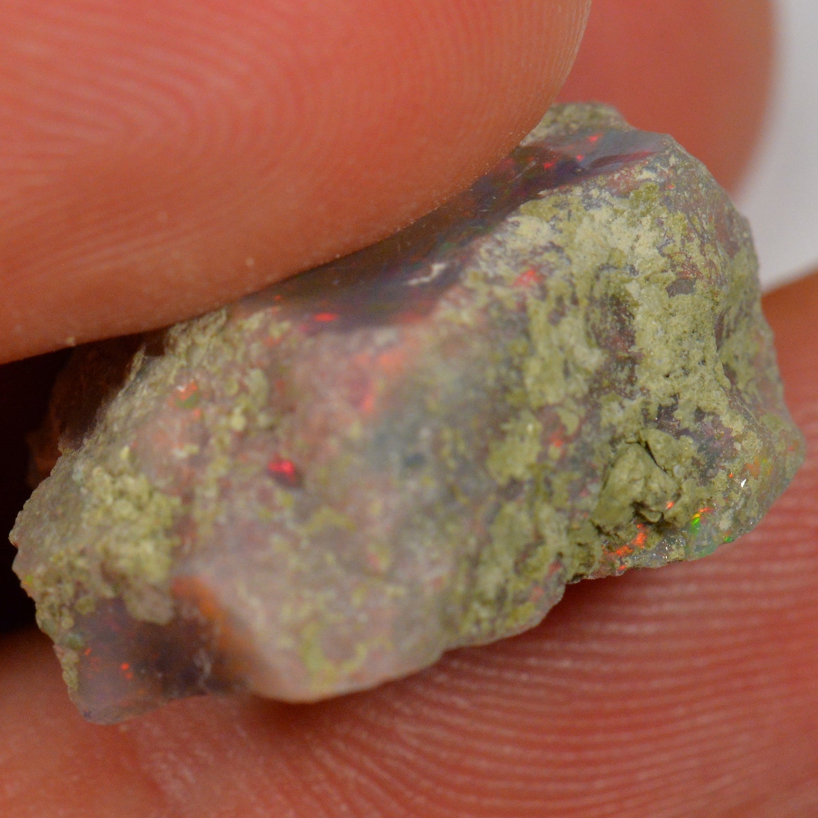 19.4 Carat - Rough Ethiopian Welo Opal — natural untreated rough Ethiopian Welo opal