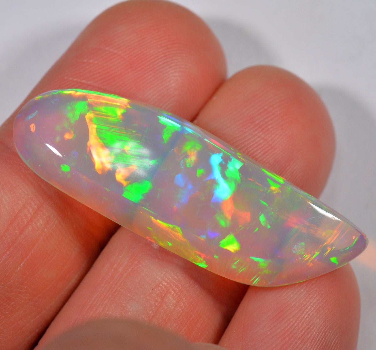 19.7 Carat Ethiopian Welo Opal — natural untreated Ethiopian Welo opal