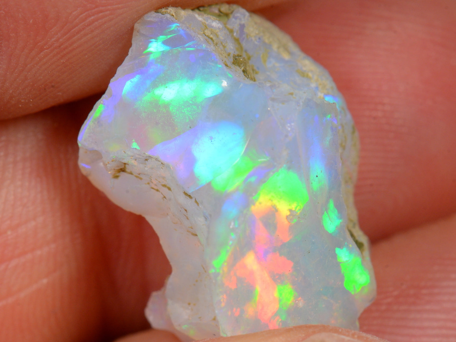 13 Karat - Roher Äthiopischer Welo Opal – natürlicher äthiopischer Welo Opal