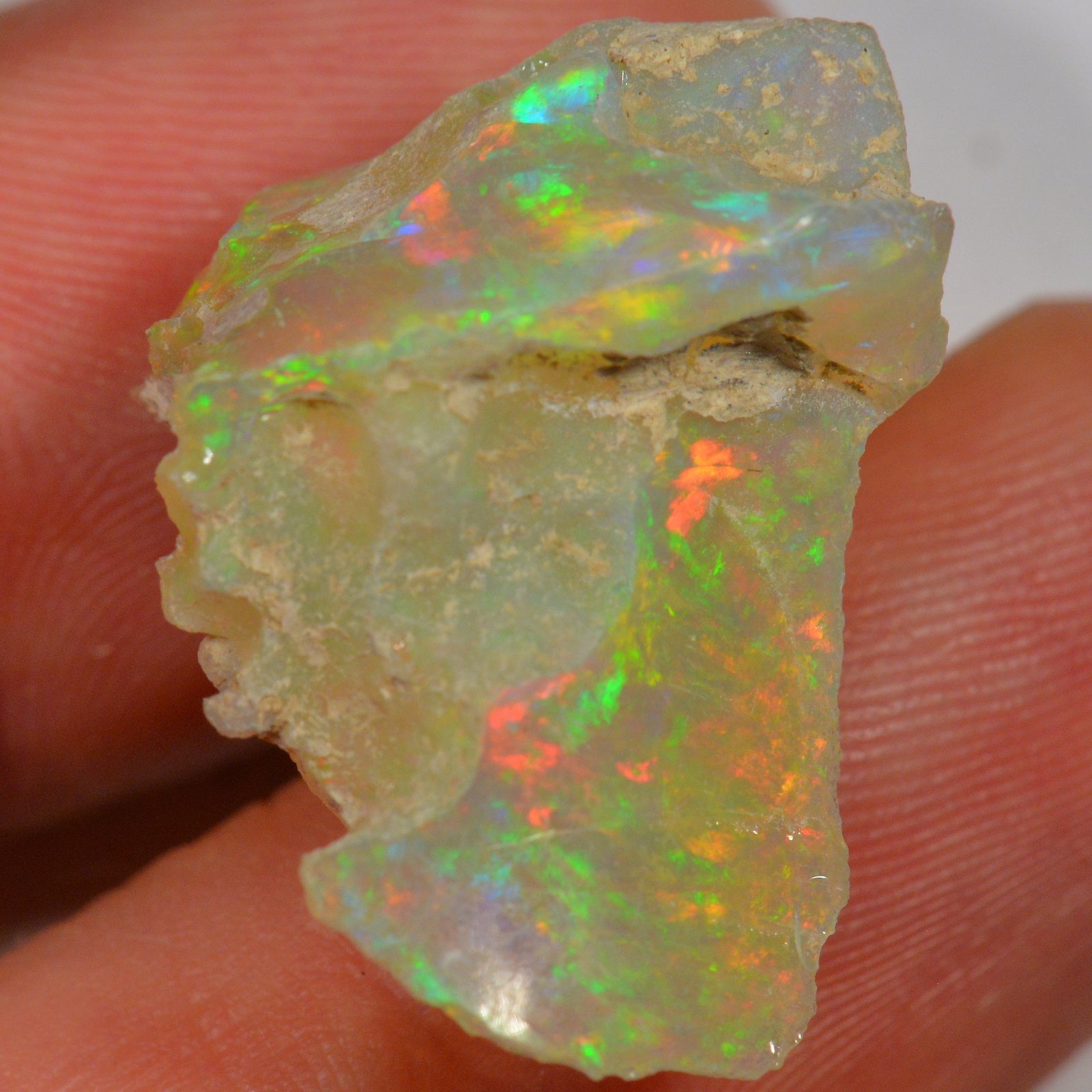 20.8 Karat - Roher Äthiopischer Welo Opal - DeinOpal