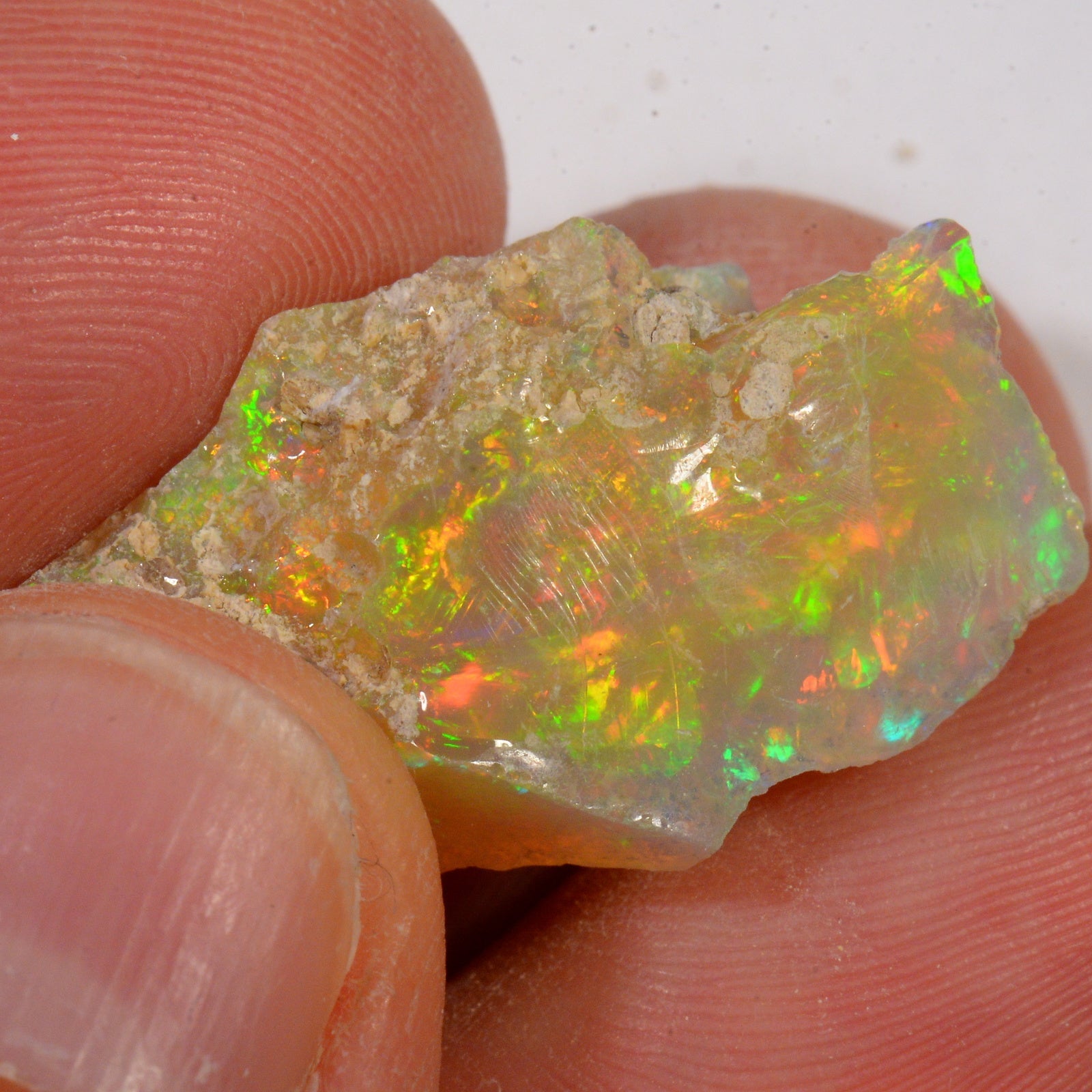 20.8 Karat - Roher Äthiopischer Welo Opal - DeinOpal