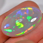 21 Karat - Brillanter Grey Base Äthiopischer Welo Opal - DeinOpal