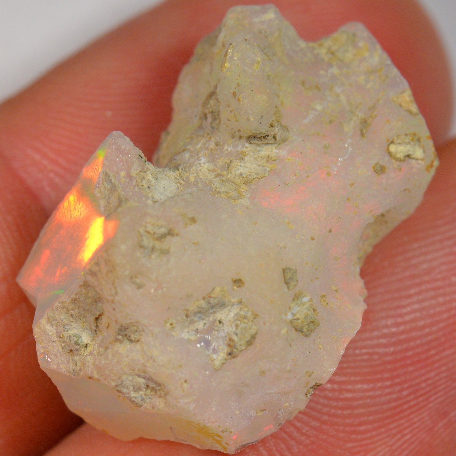 21 Carat - Rough Ethiopian Welo Opal — natural untreated rough Ethiopian Welo opal