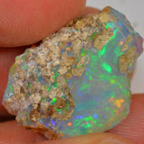 21.3 Carat - Rough Ethiopian Welo Opal — natural untreated rough Ethiopian Welo opal