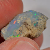 21.4 Carat Rough Ethiopian Welo Opal — natural untreated rough Ethiopian Welo opal