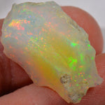 21.7 Carat Rough Ethiopian Welo Opal — natural untreated rough Ethiopian Welo opal