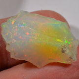 21.7 Carat Rough Ethiopian Welo Opal — natural untreated rough Ethiopian Welo opal
