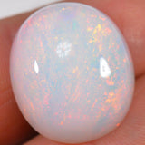 21.9 Karat - Grosser Ovaler Äthiopischer Welo Opal Mit Rot - DeinOpal