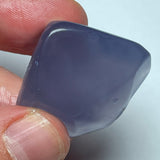 22 Gramm - Roher blauer Chalzedon aus Äthiopien - DeinOpal