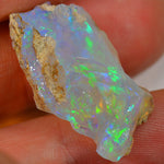 22.3 Carat - Rough Ethiopian Welo Opal — natural untreated rough Ethiopian Welo opal