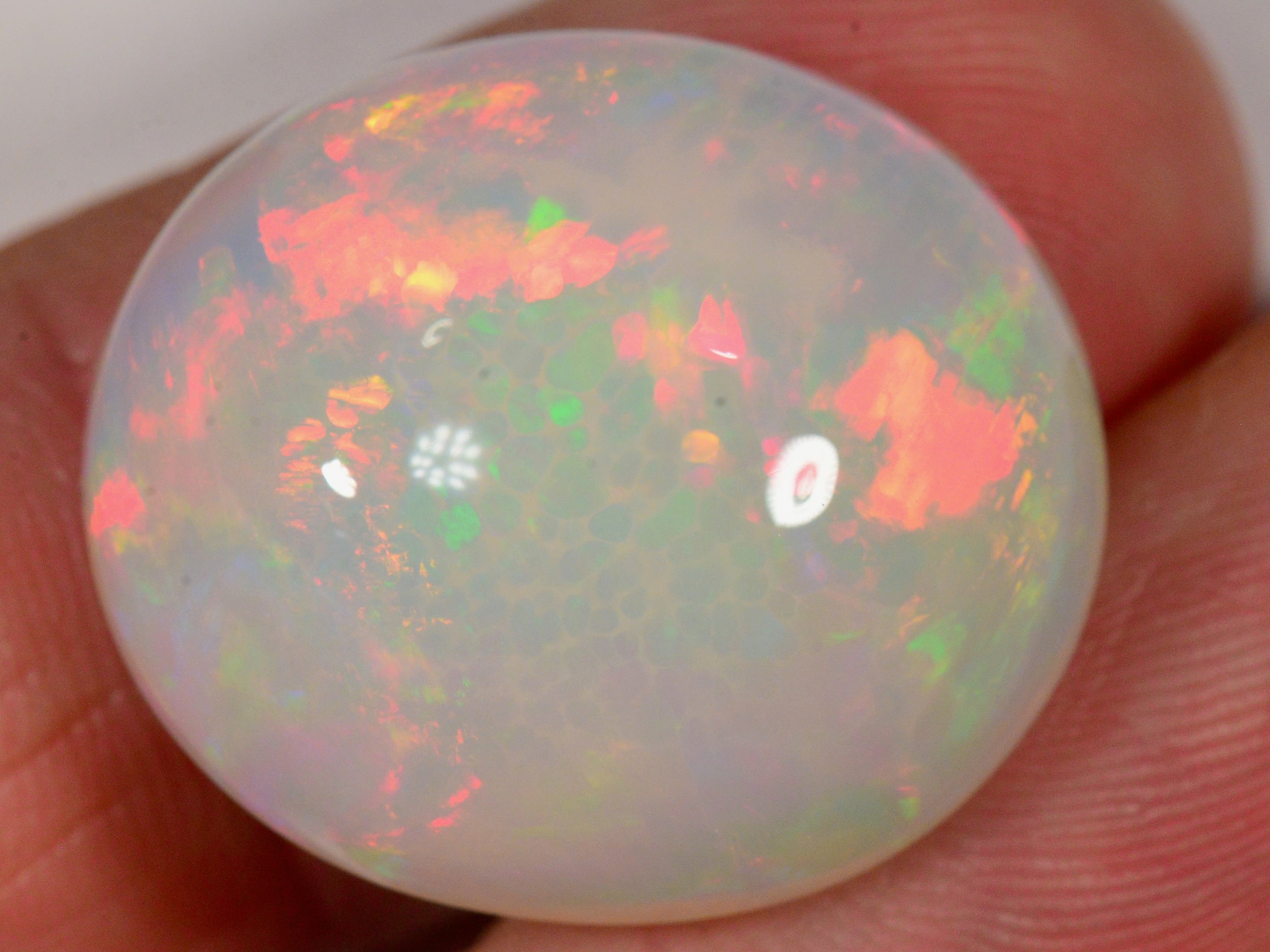 22.7 Carat Large Beautiful Ethiopian Welo Opal — natural untreated Ethiopian Welo opal