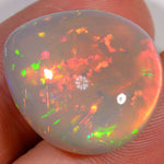 23.3 Carat - Brilliant Broadflash and Flake Pattern Ethiopian Welo Opal — natural untreated Ethiopian Welo opal