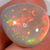 23.3 Carat - Brilliant Broadflash and Flake Pattern Ethiopian Welo Opal — natural untreated Ethiopian Welo opal