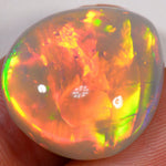 23.3 Carat - Brilliant Broadflash and Flake Pattern Ethiopian Welo Opal — natural untreated Ethiopian Welo opal