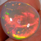 23.3 Carat - Brilliant Broadflash and Flake Pattern Ethiopian Welo Opal — natural untreated Ethiopian Welo opal